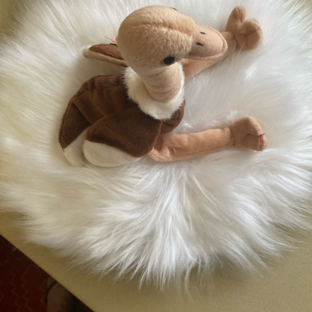 TY original beanie baby stretch the ostrich - Picture 4 of 10
